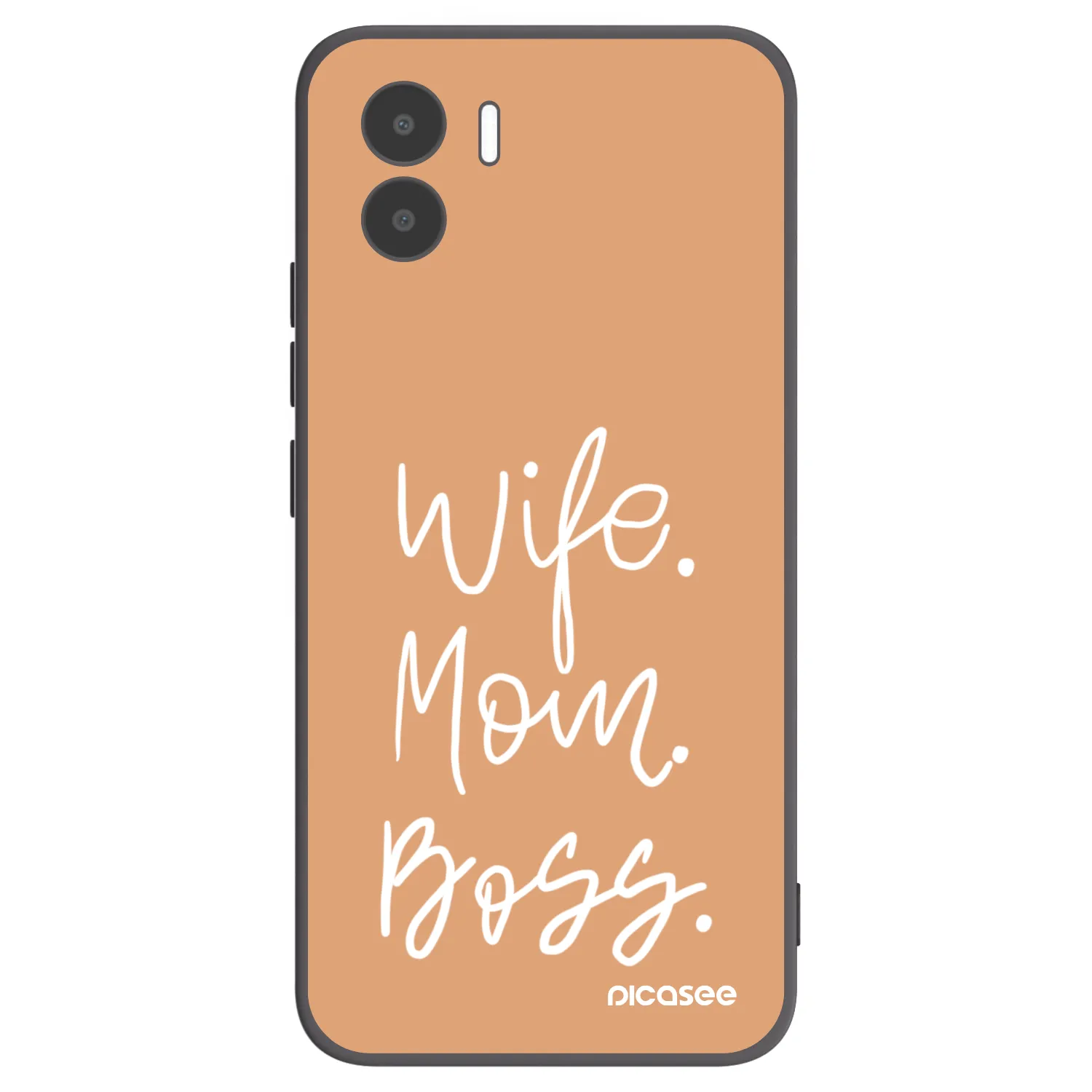 Picasee husă neagră din silicon pentru Xiaomi Redmi A2 - Boss Mama