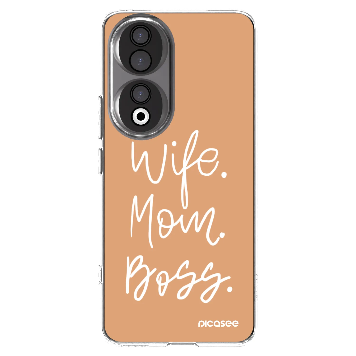 Picasee husă transparentă din silicon pentru Honor 90 5G - Boss Mama
