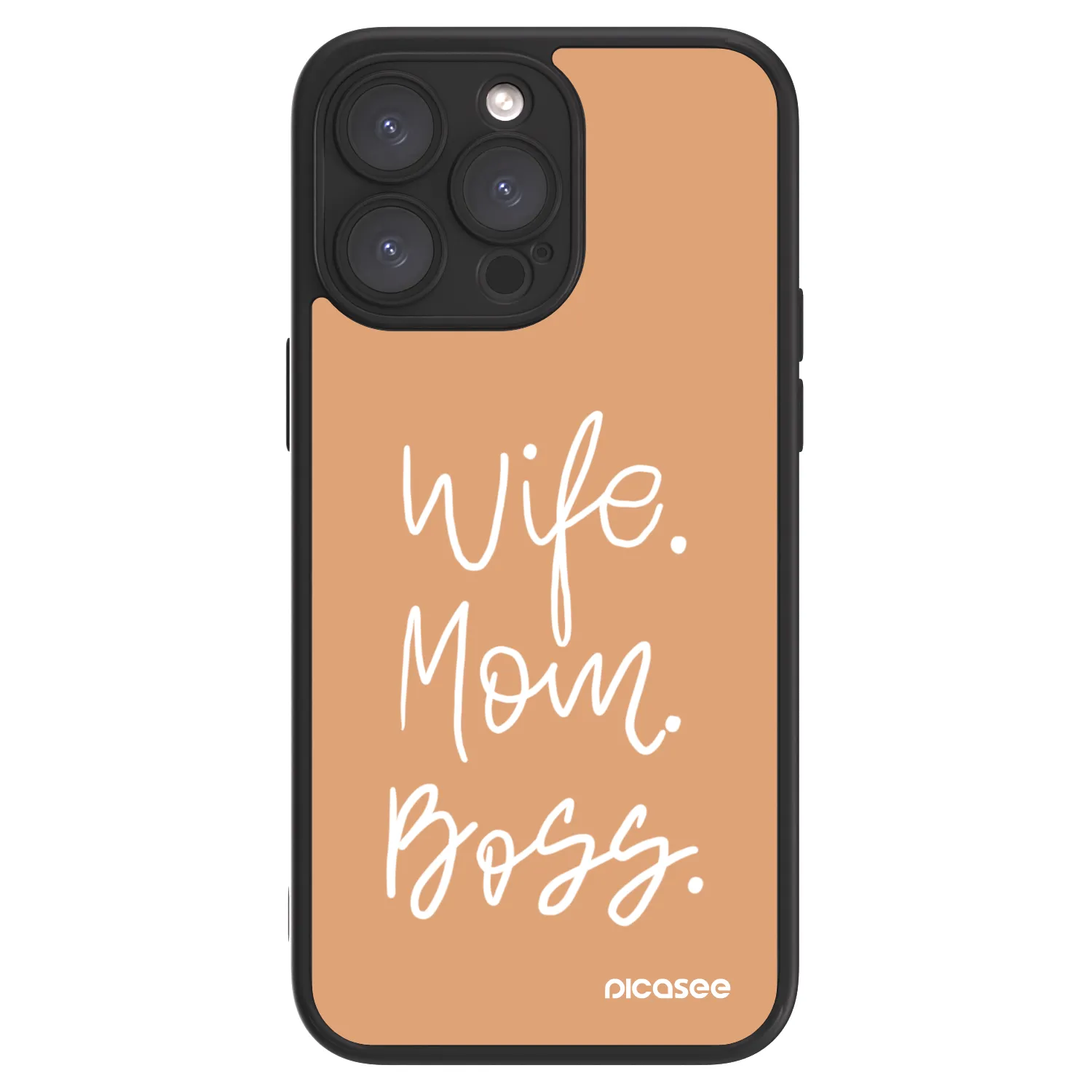 Picasee ULTIMATE CASE pentru Apple iPhone 15 Pro Max - Boss Mama