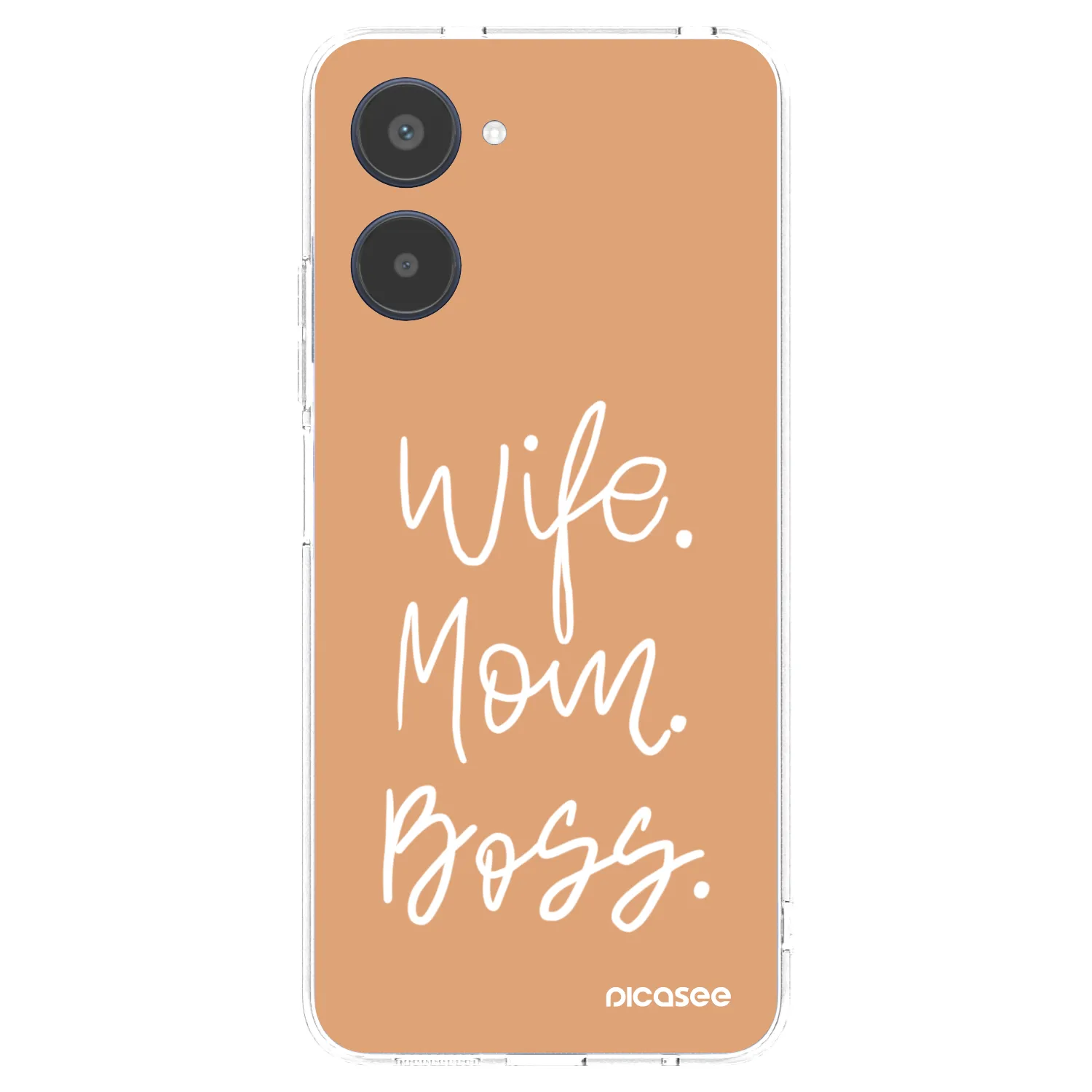 Picasee husă transparentă din silicon pentru Realme 10 4G - Boss Mama