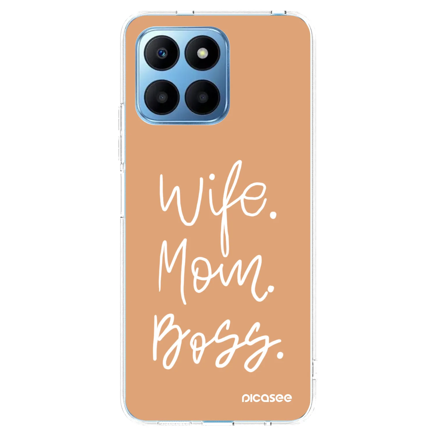 Picasee husă transparentă din silicon pentru Honor 70 Lite - Boss Mama