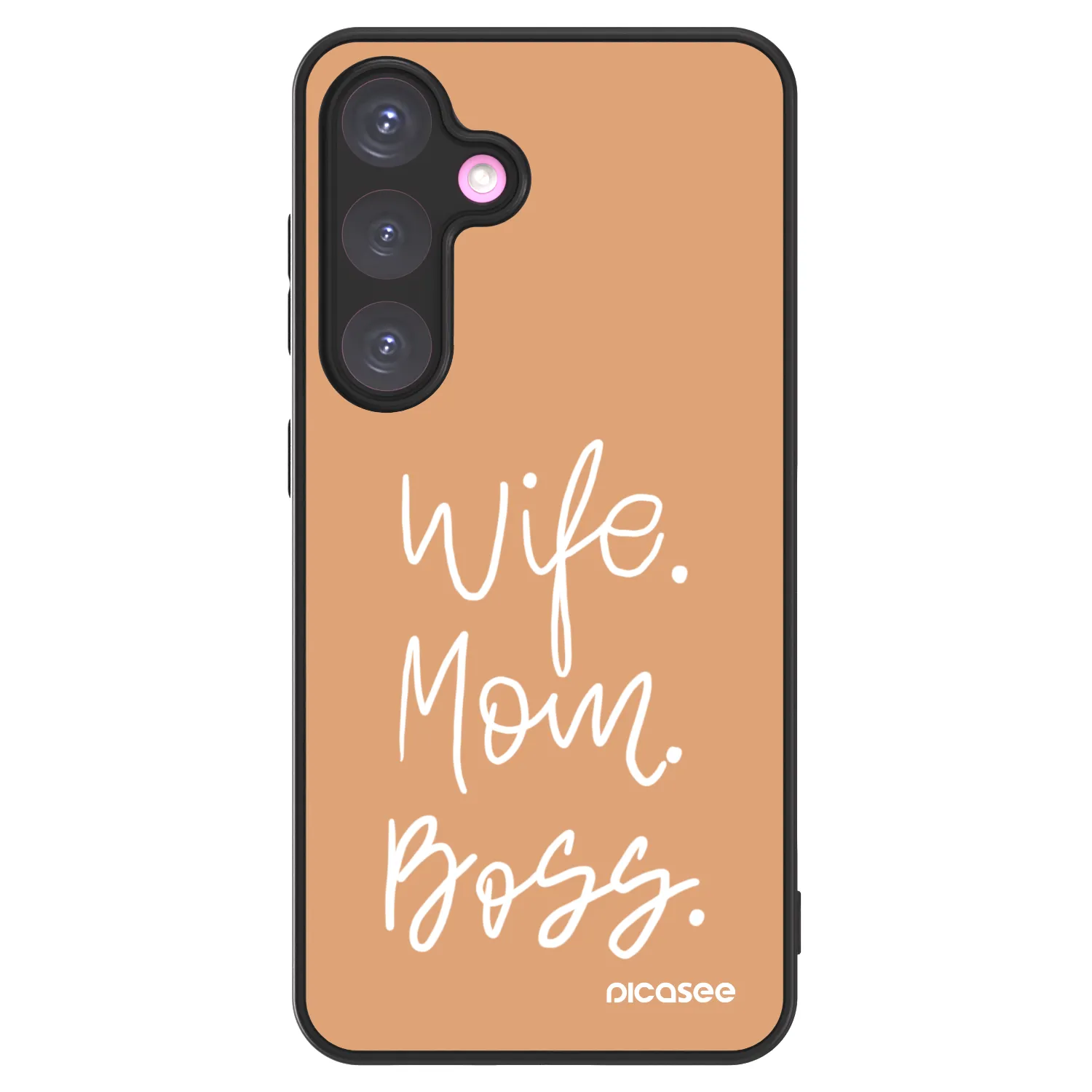 Picasee ULTIMATE CASE PowerShare pentru Samsung Galaxy S24+ S926B 5G - Boss Mama