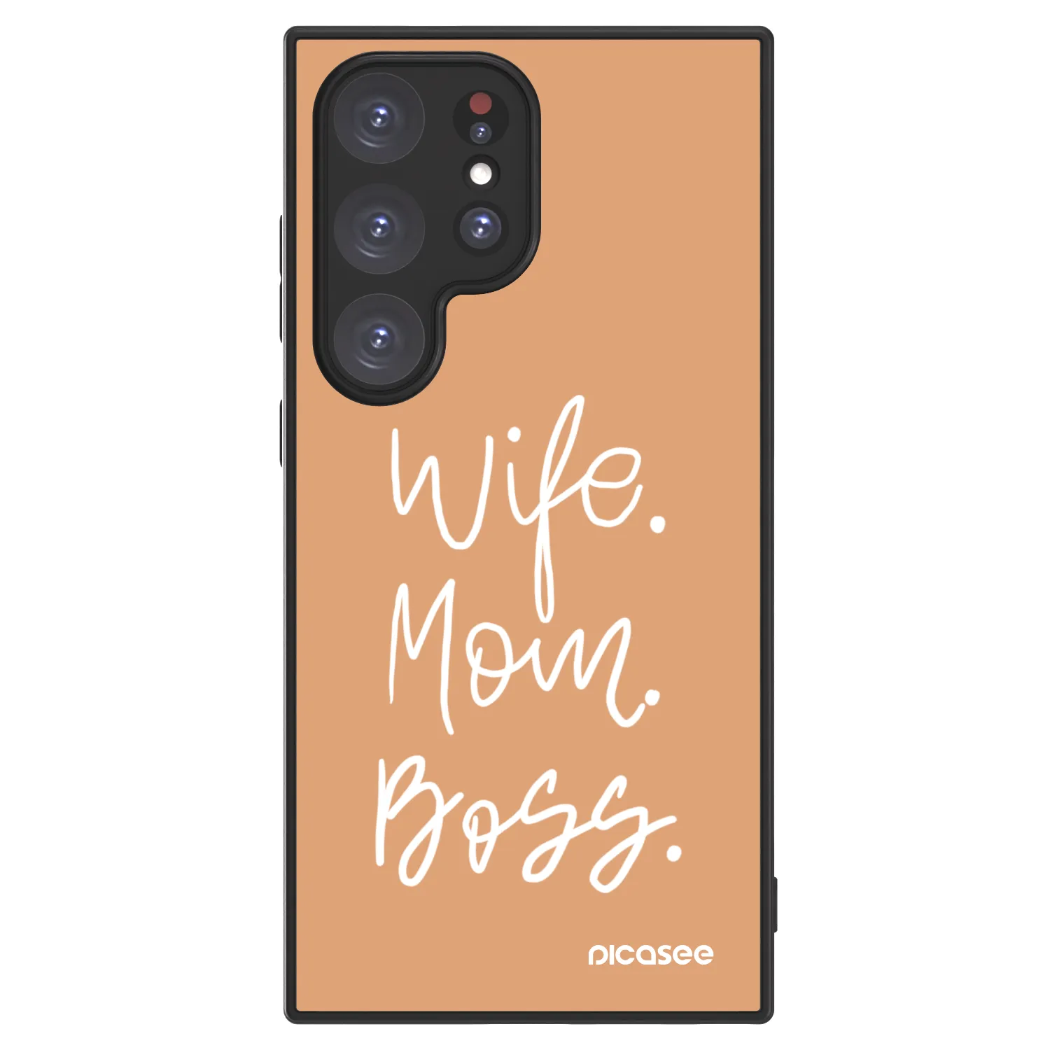 Picasee ULTIMATE CASE pentru Samsung Galaxy S24 Ultra S928B 5G - Boss Mama