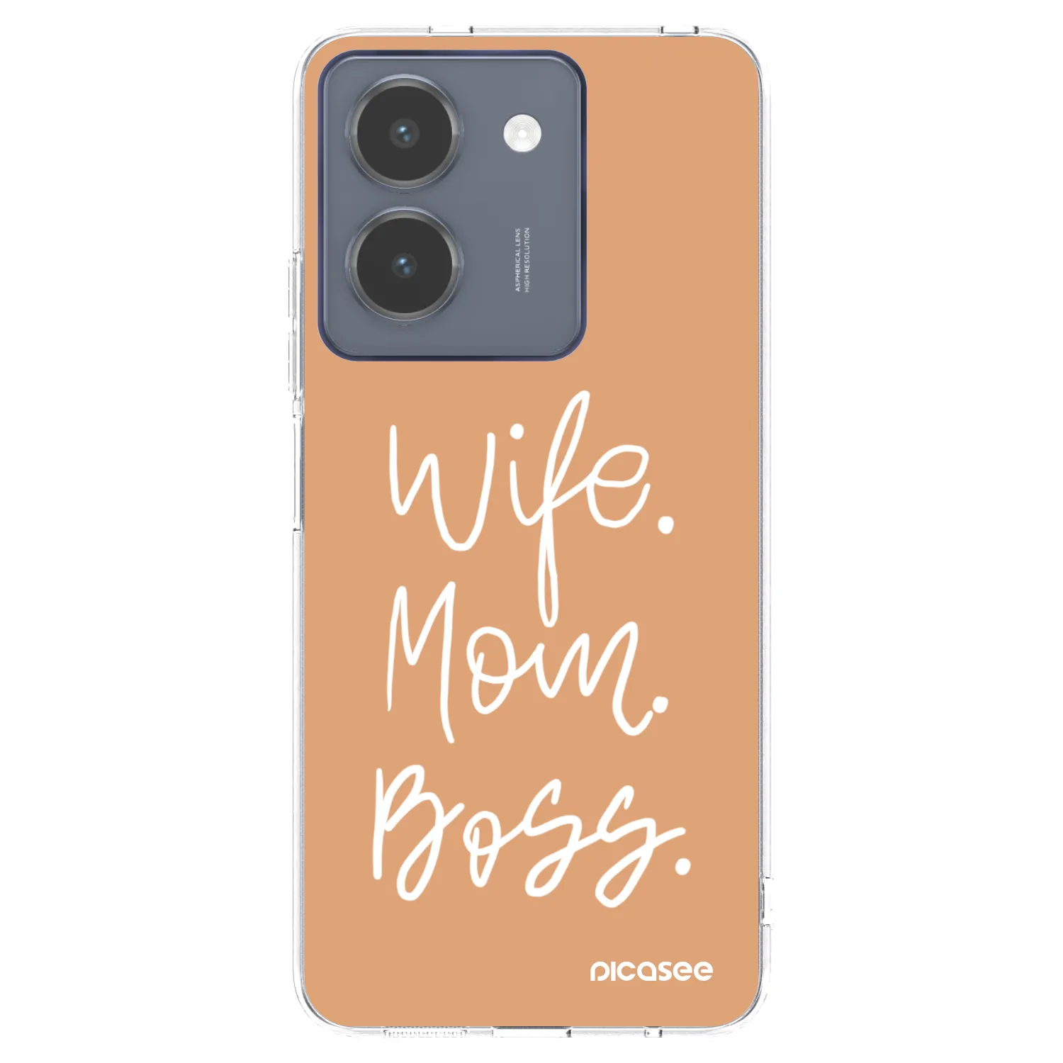 Picasee husă transparentă din silicon pentru Vivo Y36 4G - Boss Mama