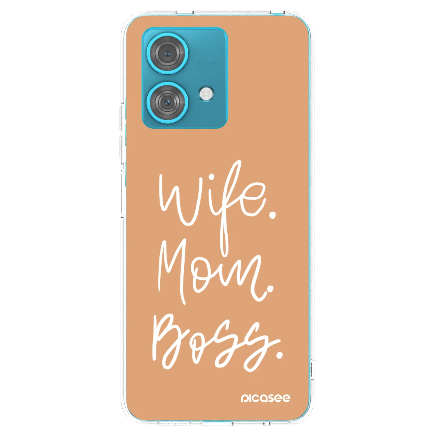 Picasee husă transparentă din silicon pentru Motorola Edge 40 Neo - Boss Mama