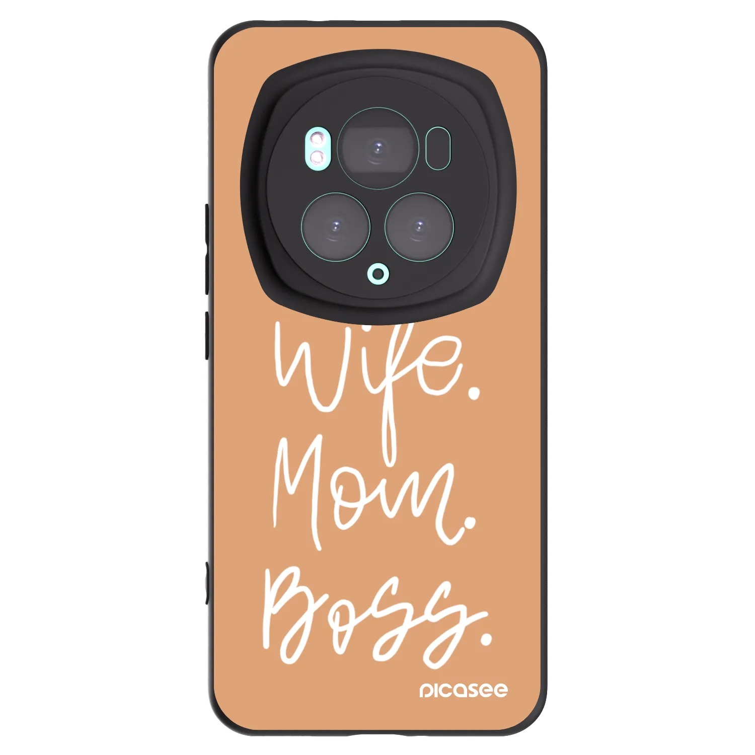 Picasee husă neagră din silicon pentru Honor Magic6 Pro - Boss Mama