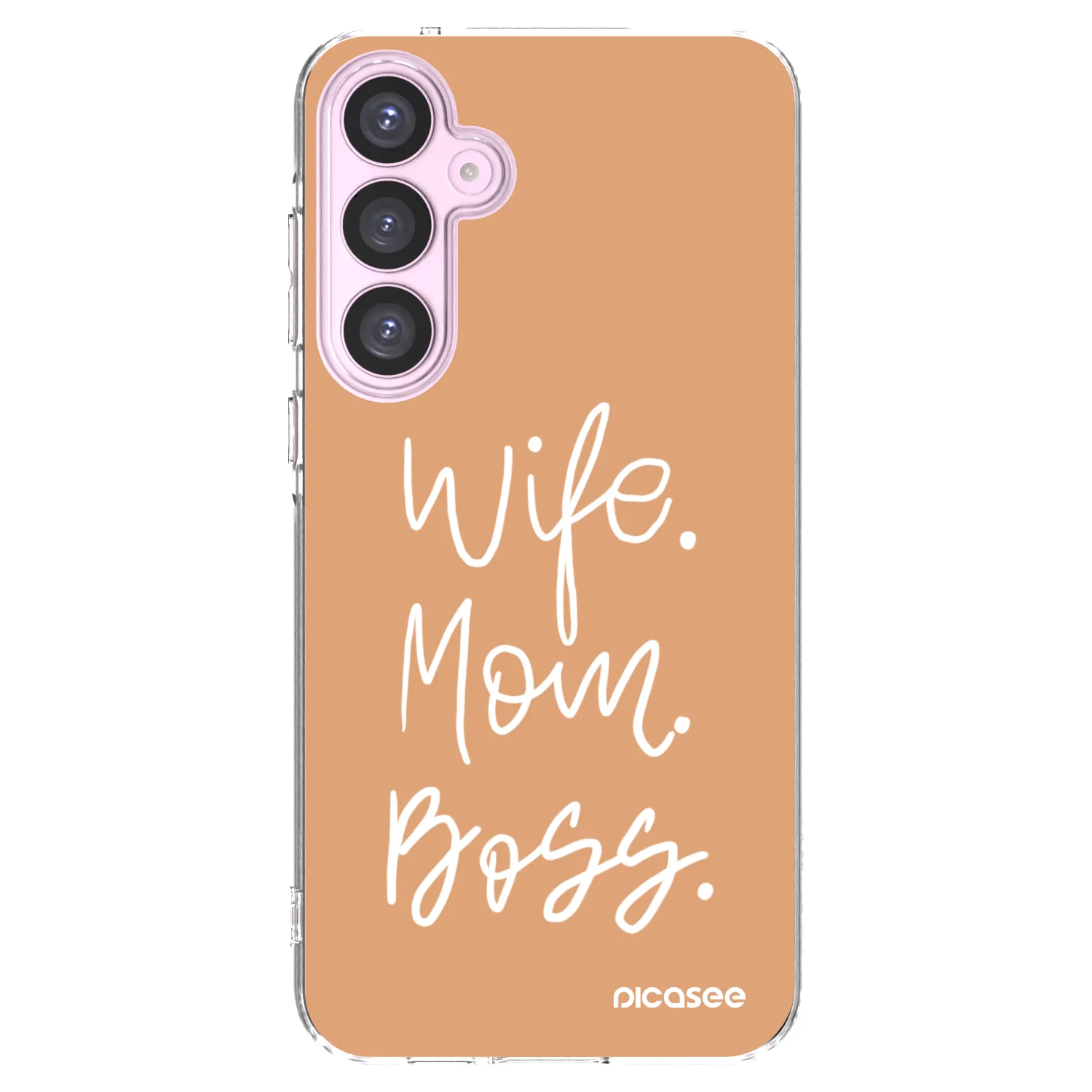 Picasee husă transparentă din silicon pentru Samsung Galaxy A55 5G A556B - Boss Mama