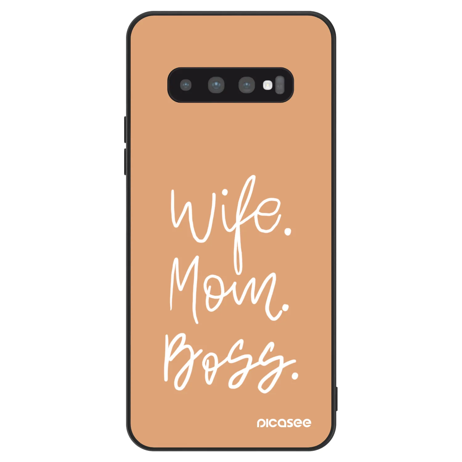 Picasee ULTIMATE CASE pentru Samsung Galaxy S10 Plus G975 - Boss Mama
