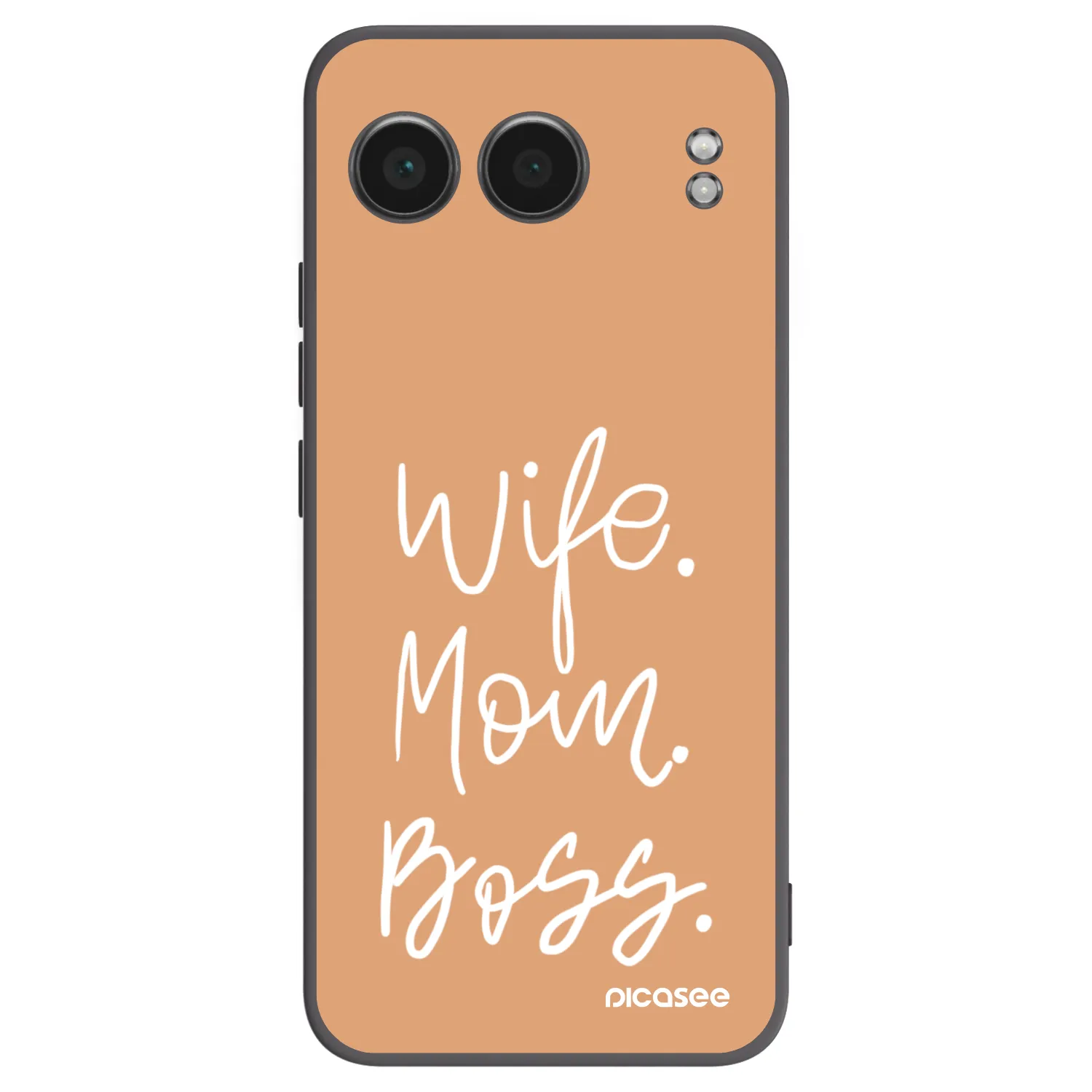Picasee husă neagră din silicon pentru OnePlus Nord 4 - Boss Mama