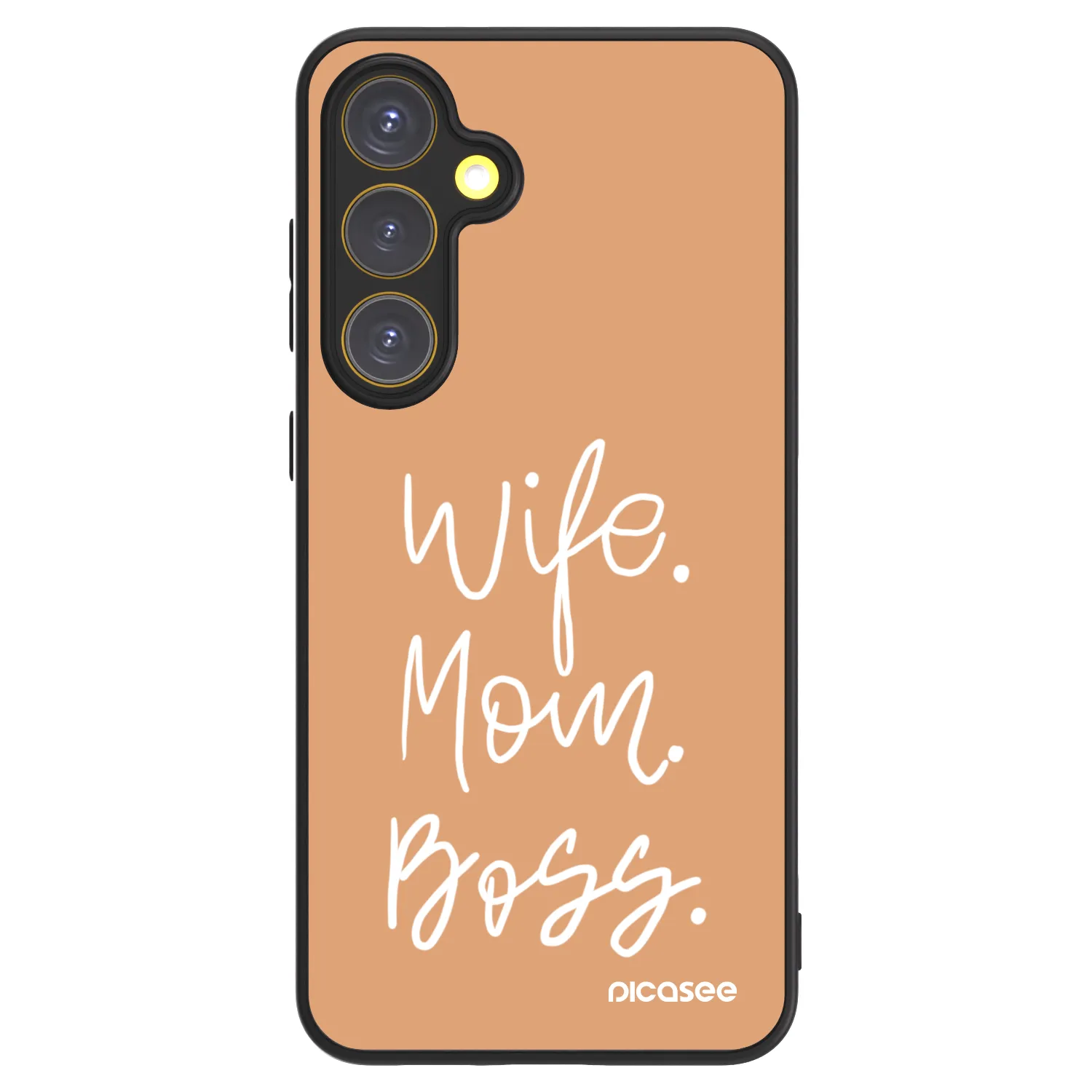 Picasee ULTIMATE CASE PowerShare pentru Samsung Galaxy S24 FE S721B - Boss Mama