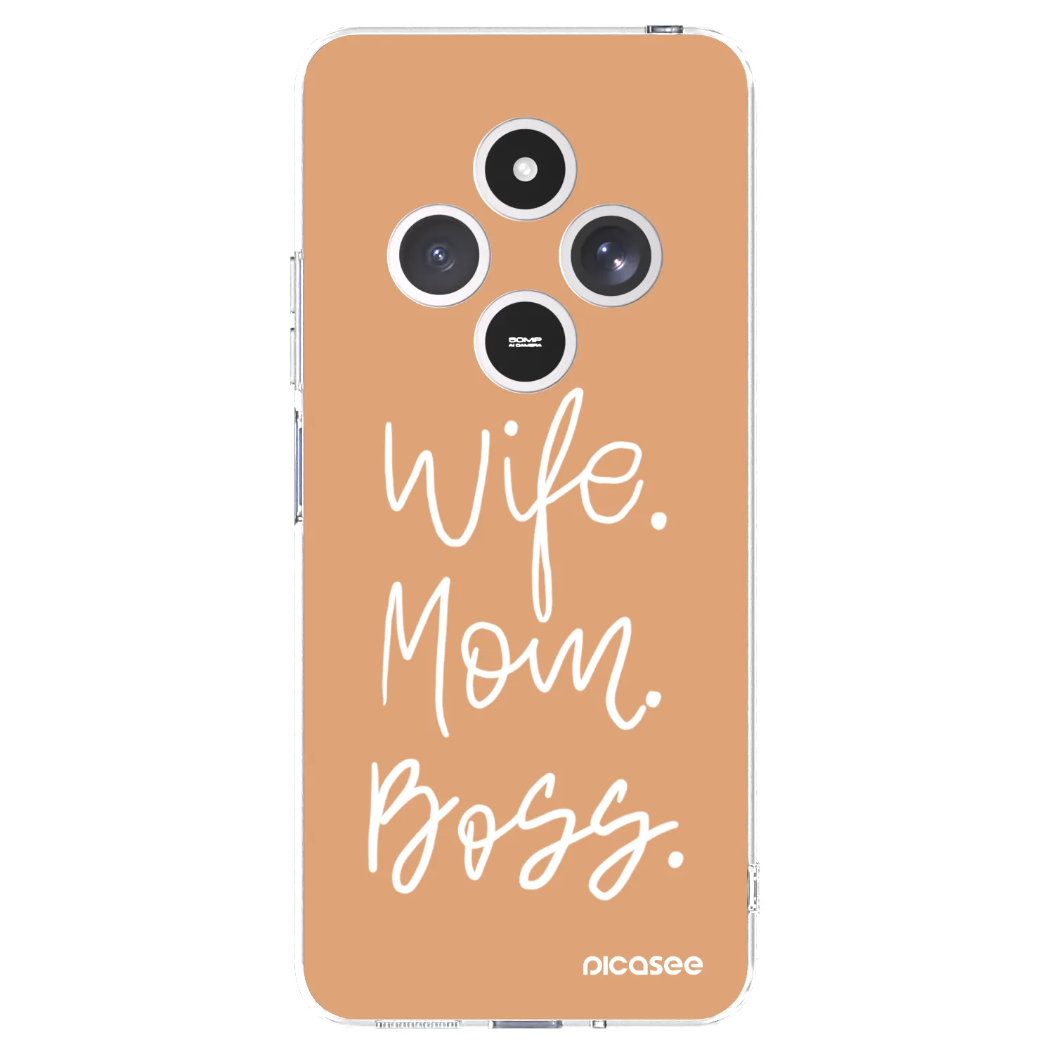 Picasee husă transparentă din silicon pentru Xiaomi Redmi 14C - Boss Mama