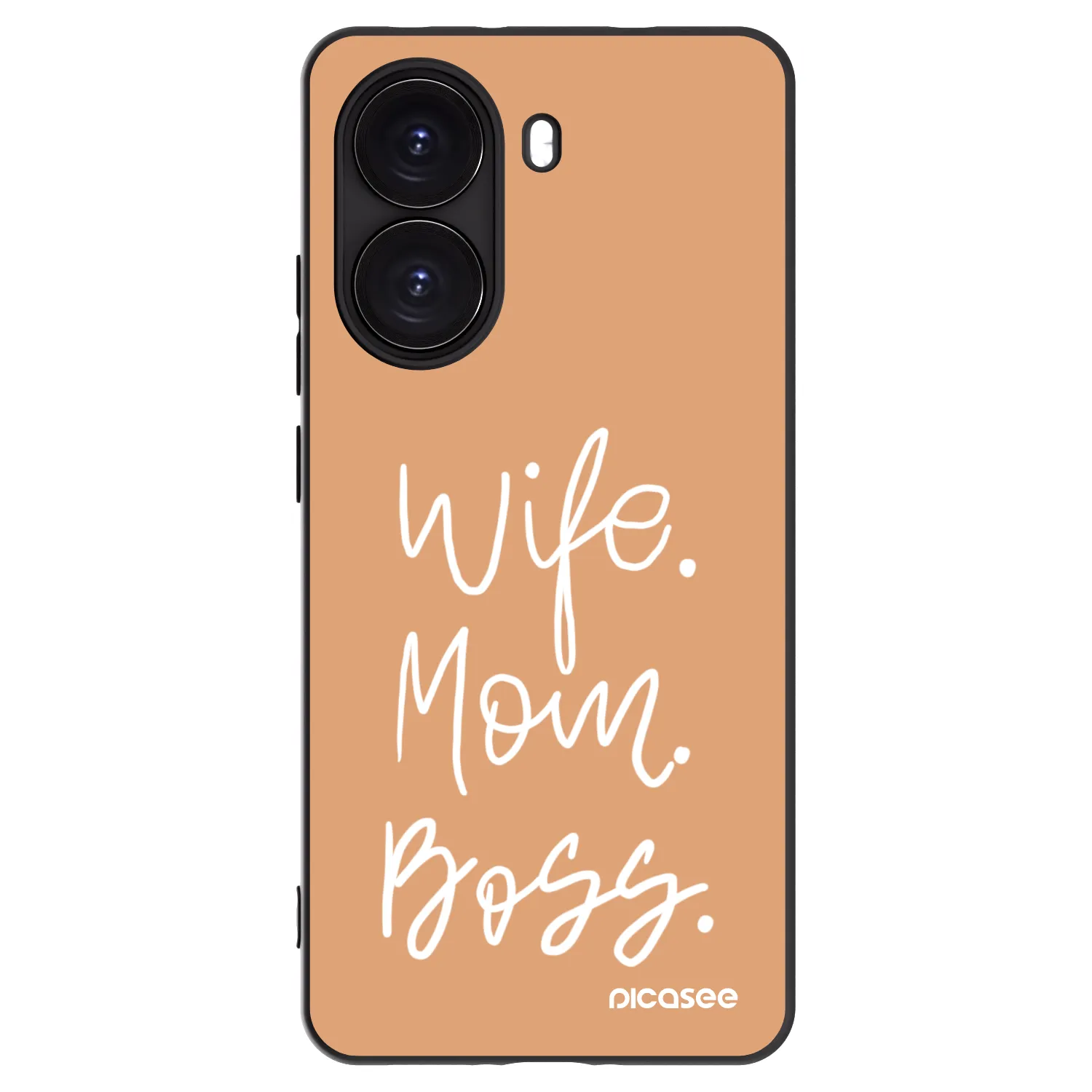 Picasee husă neagră din silicon pentru Xiaomi Poco X7 Pro 5G - Boss Mama