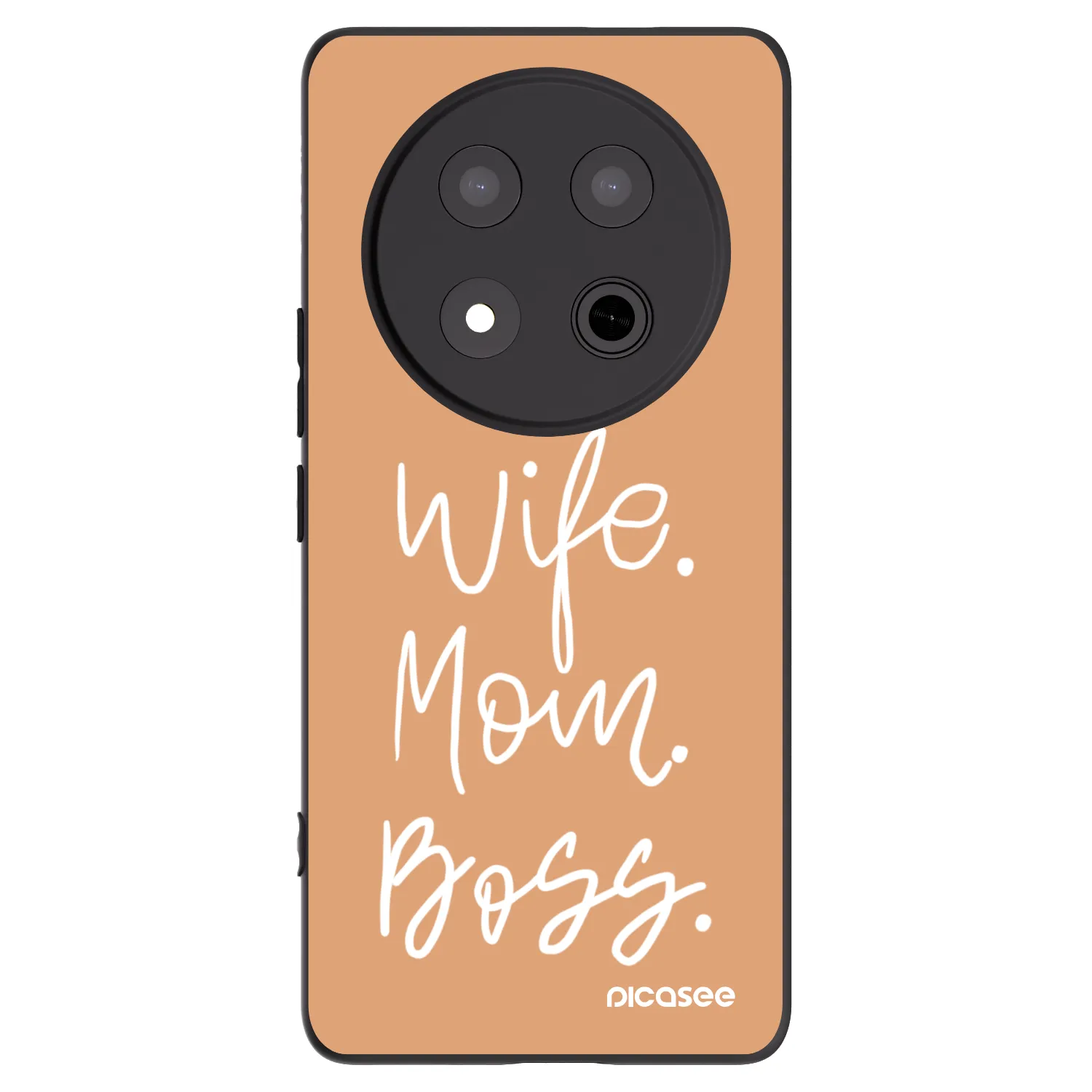 Picasee husă neagră din silicon pentru Honor Magic7 Lite 5G - Boss Mama