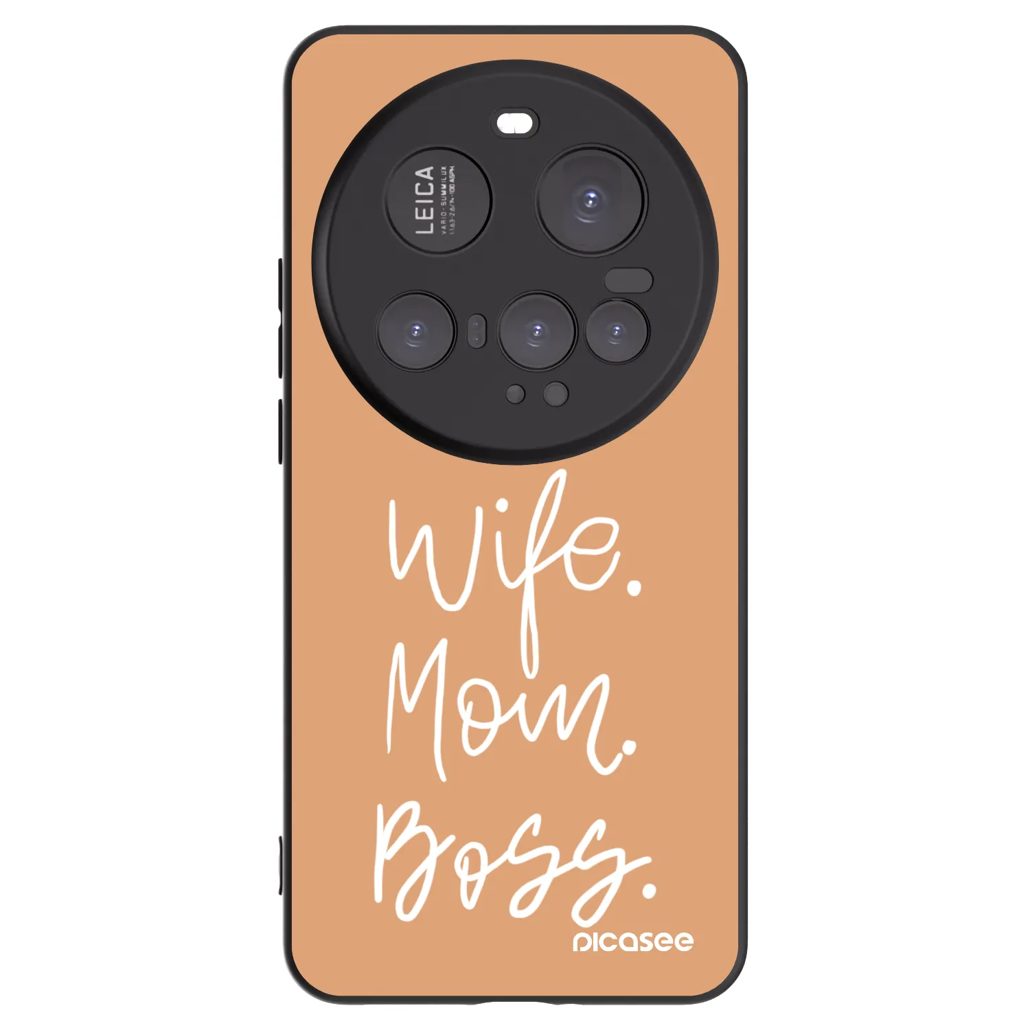 Picasee husă neagră din silicon pentru Xiaomi 15 Ultra - Boss Mama