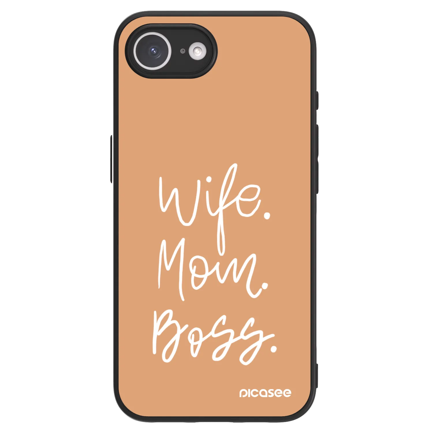 Picasee ULTIMATE CASE MagSafe pentru Apple iPhone 16e - Boss Mama