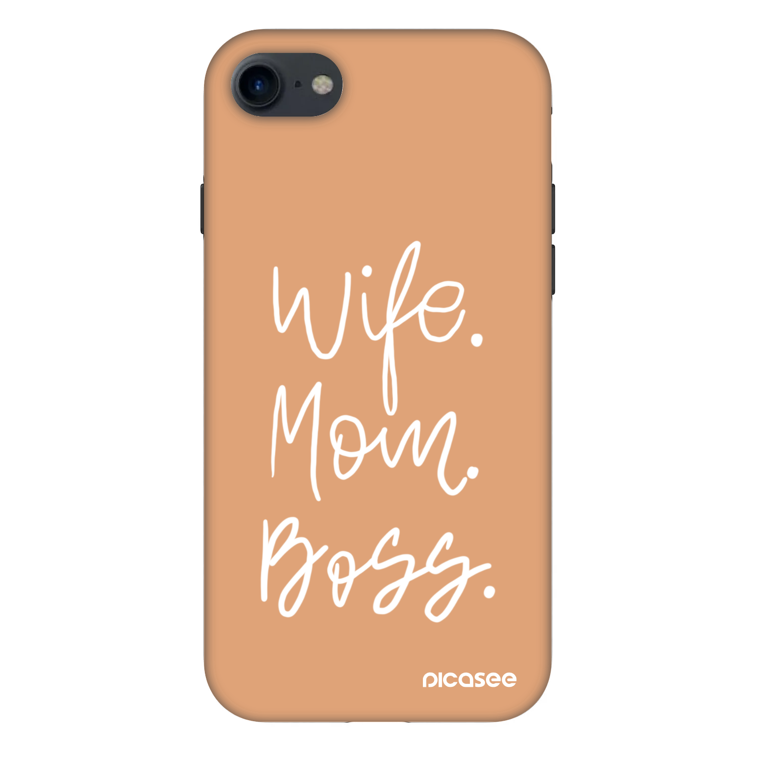 Picasee Fashion Case pentru Apple iPhone SE 2022 - Boss Mama