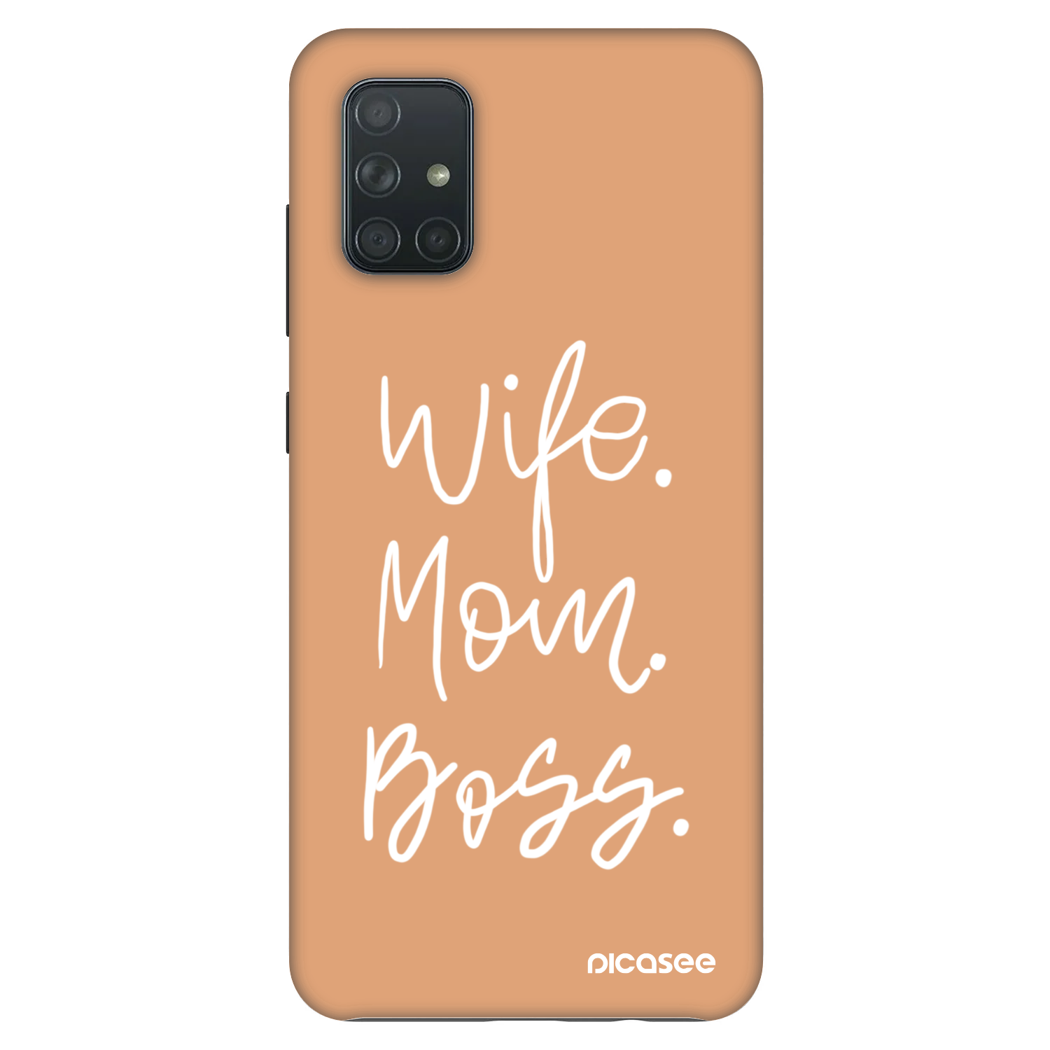 Picasee Fashion Case pentru Samsung Galaxy A71 A715F - Boss Mama