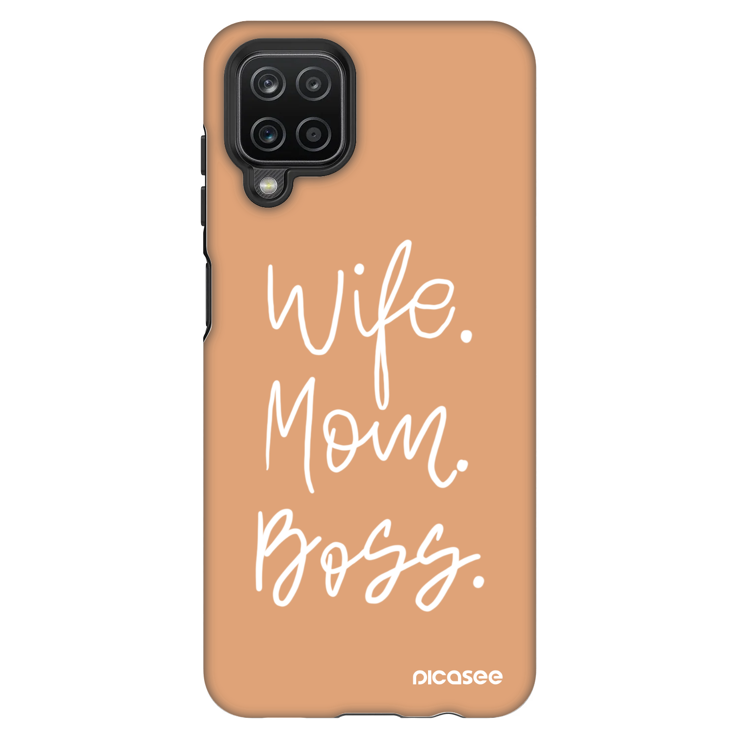 Picasee Fashion Case pentru Samsung Galaxy A12 A125F - Boss Mama
