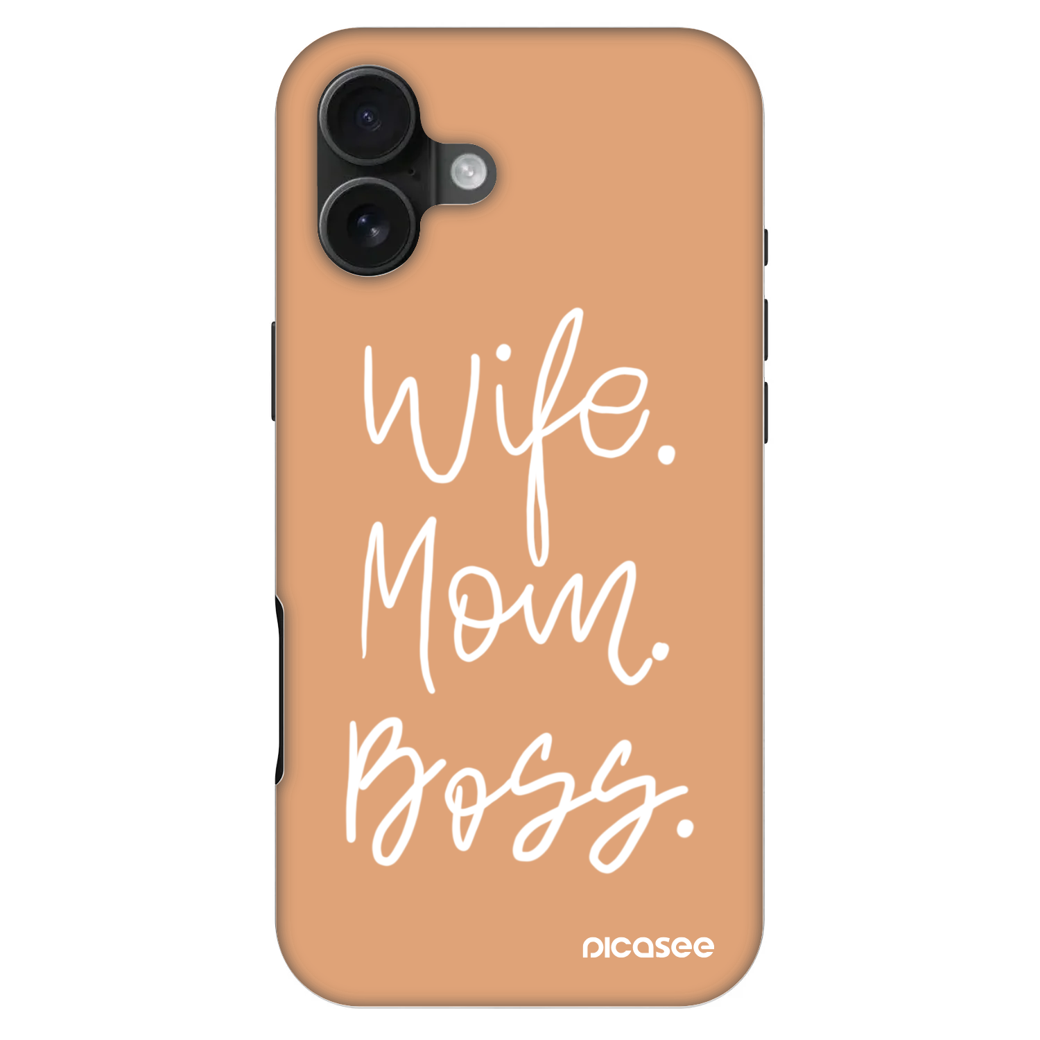 Picasee Fashion Case MagSafe pentru Apple iPhone 16 Plus - Boss Mama