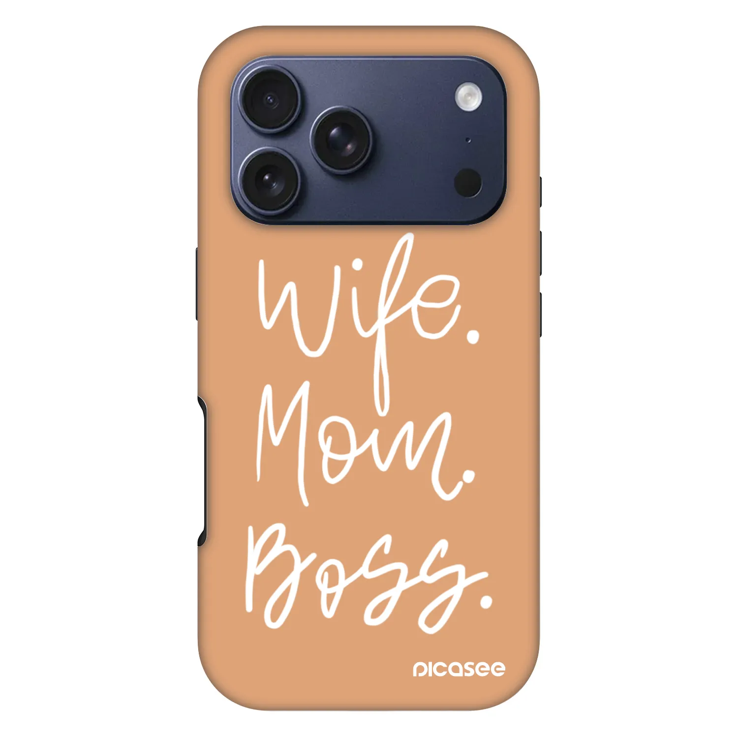 Picasee Fashion Case MagSafe pentru Apple iPhone 17 Pro - Boss Mama