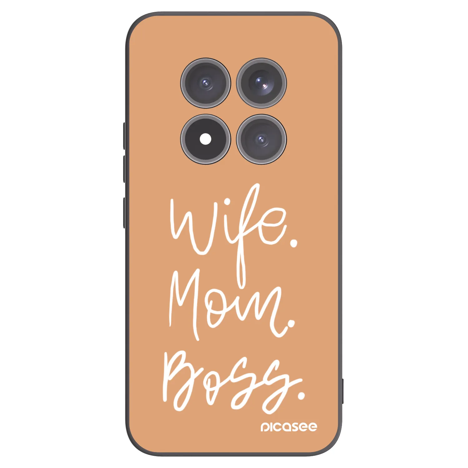 Picasee husă neagră din silicon pentru Xiaomi Redmi Note 15 Pro+ - Boss Mama