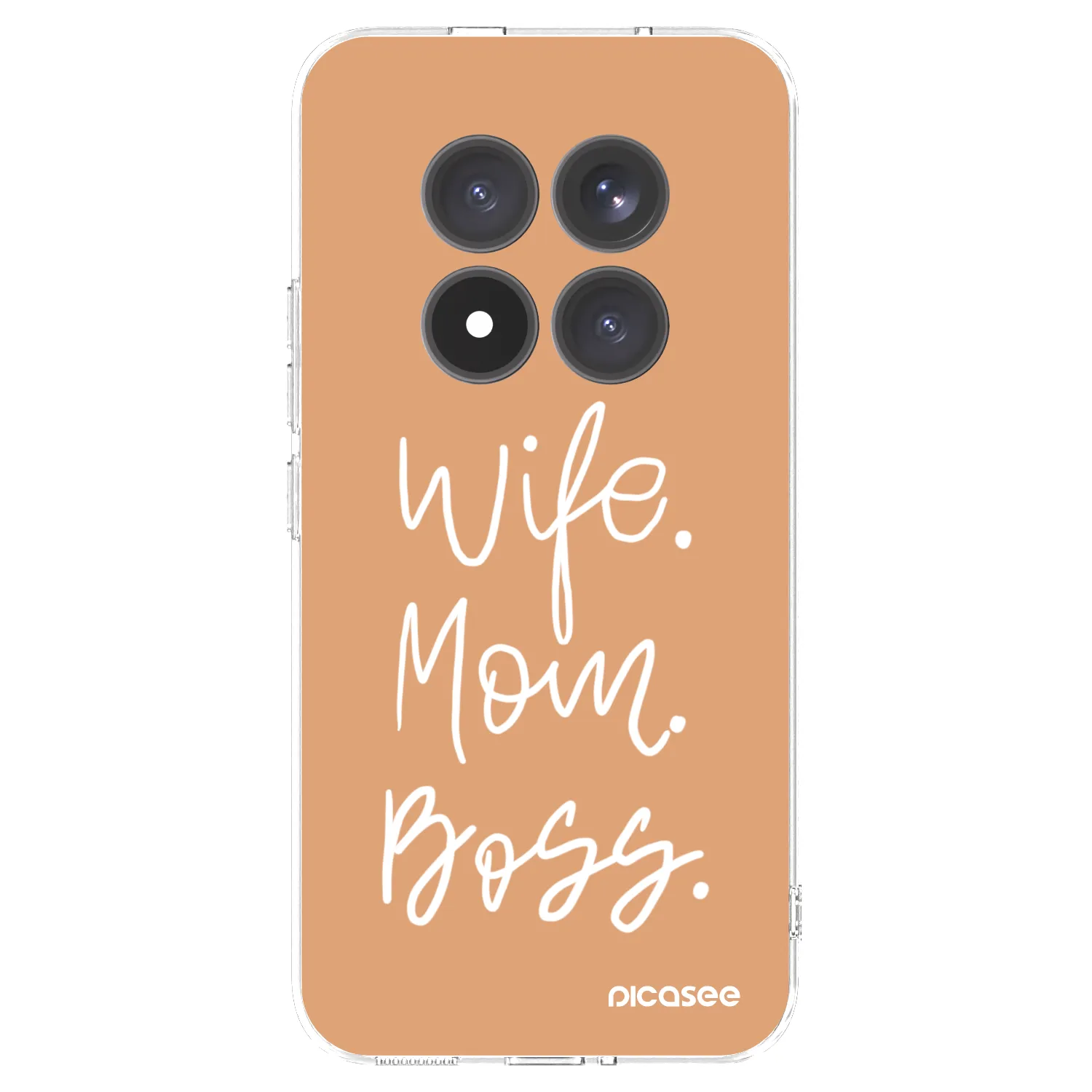 Picasee husă transparentă din silicon pentru Xiaomi Redmi Note 15 Pro+ - Boss Mama