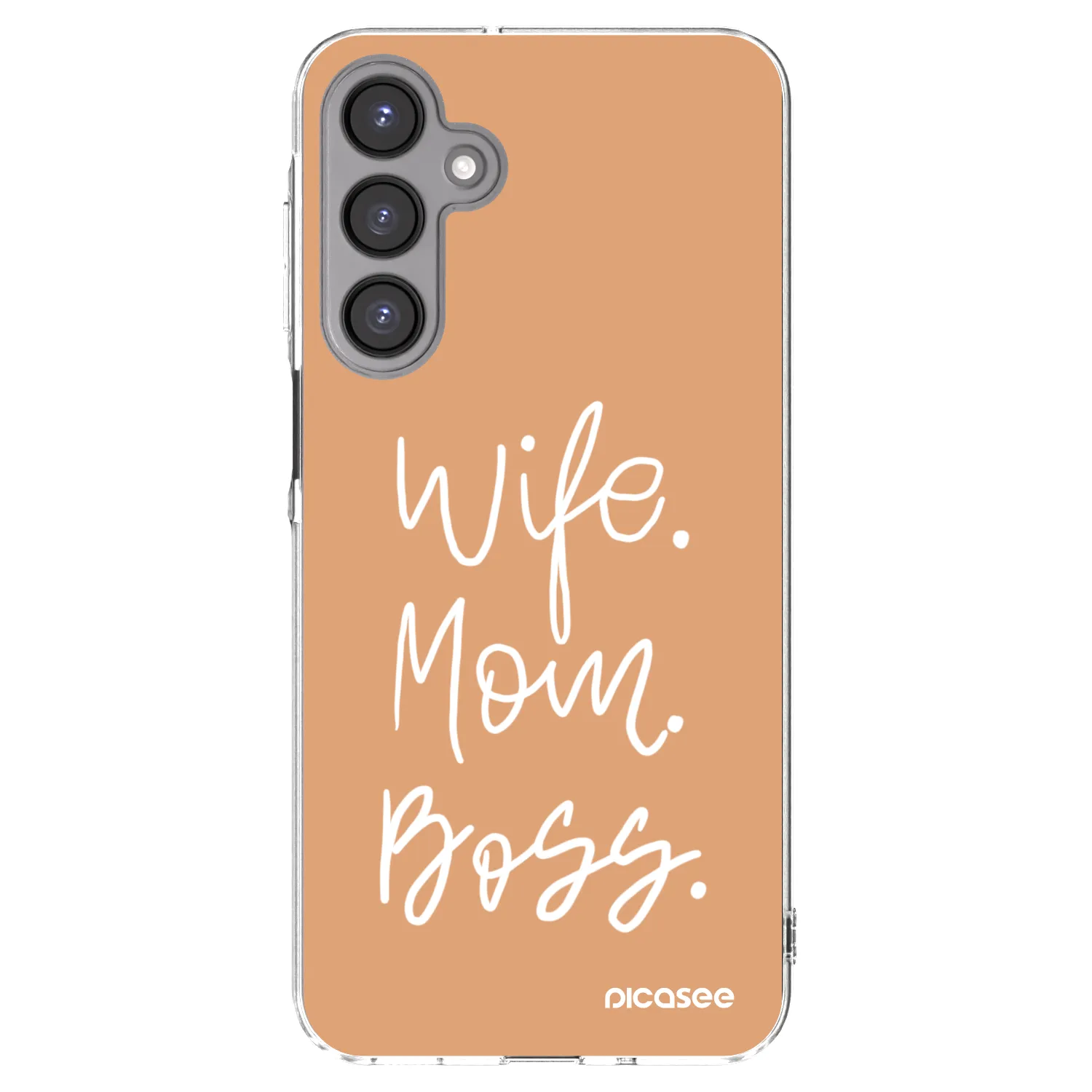 Picasee husă transparentă din silicon pentru Samsung Galaxy A16 4G - Boss Mama
