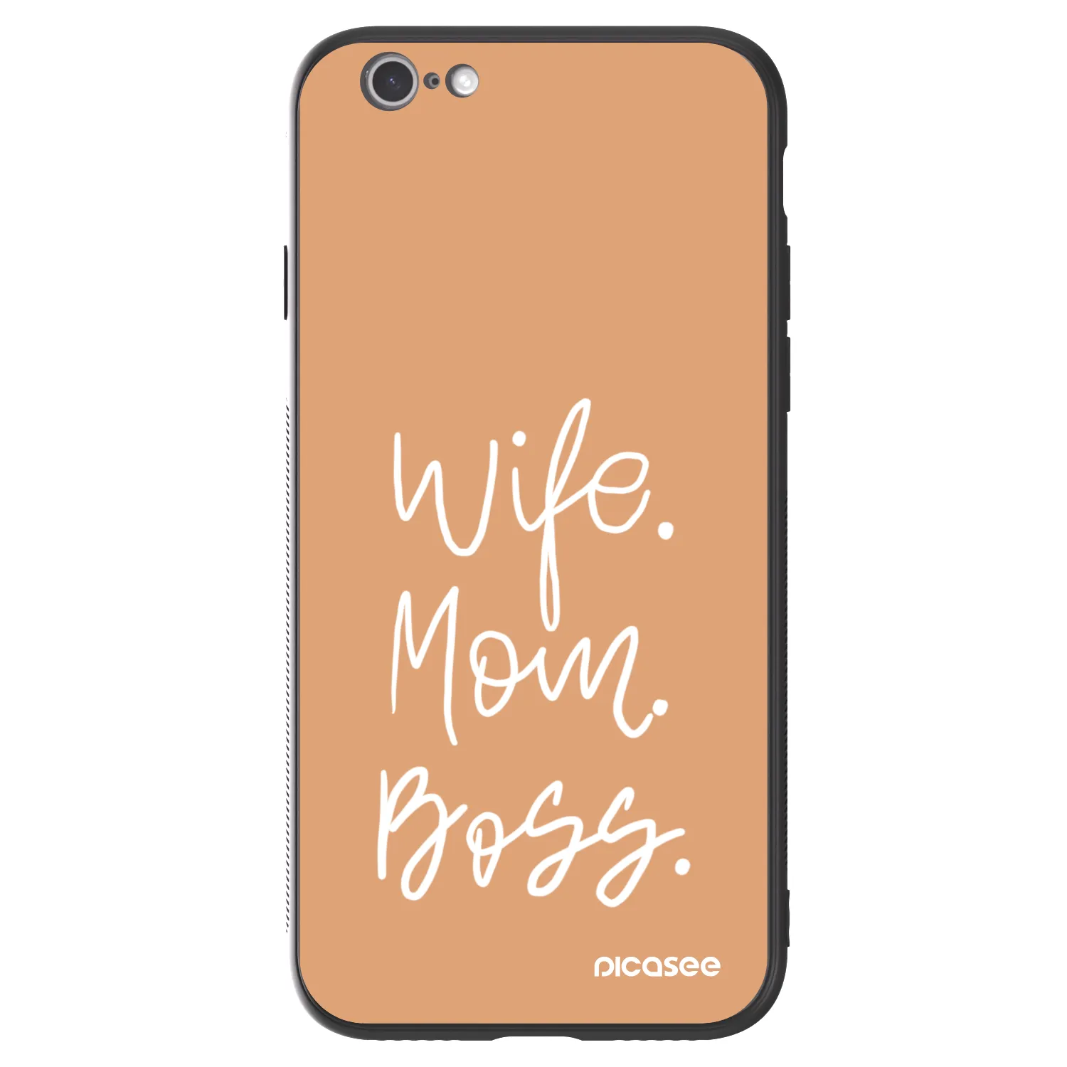 Picasee ULTIMATE CASE pentru Apple iPhone 6/6S - Boss Mama
