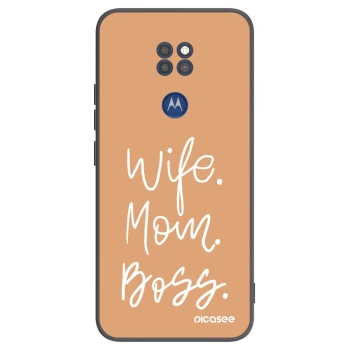 Husă pentru Motorola Moto G9 Play - Boss Mama