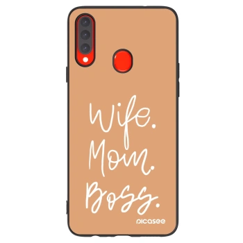 Husă pentru Samsung Galaxy A20s - Boss Mama
