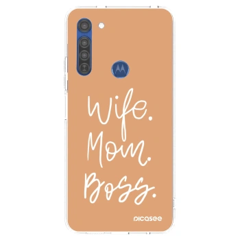 Husă pentru Motorola Moto G8 - Boss Mama