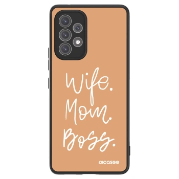 Picasee ULTIMATE CASE pentru Samsung Galaxy A52 5G A525F - Boss Mama