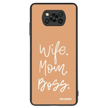 Husă pentru Xiaomi Poco X3 - Boss Mama