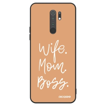 Husă pentru Xiaomi Redmi 9 - Boss Mama