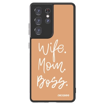 Husă pentru Samsung Galaxy S21 Ultra 5G G998B - Boss Mama