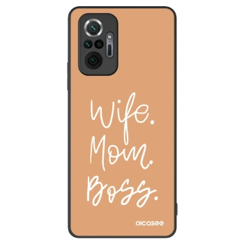 Picasee ULTIMATE CASE pentru Xiaomi Redmi Note 10 Pro - Boss Mama