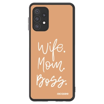 Picasee ULTIMATE CASE pentru Samsung Galaxy A32 5G A326B - Boss Mama