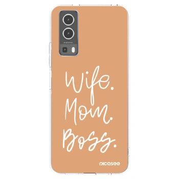 Picasee husă transparentă din silicon pentru Vivo Y72 5G - Boss Mama