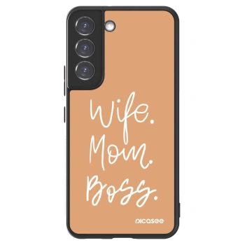 Picasee ULTIMATE CASE pentru Samsung Galaxy S22 5G - Boss Mama