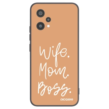 Picasee husă neagră din silicon pentru Realme 9 Pro 5G - Boss Mama