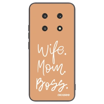 Picasee husă neagră din silicon pentru Honor Magic4 Lite 5G - Boss Mama