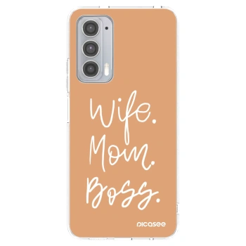 Husă pentru Motorola Edge 20 - Boss Mama