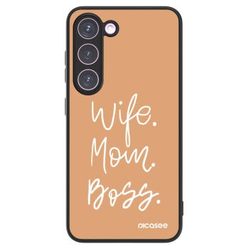 Picasee ULTIMATE CASE pentru Samsung Galaxy S23 5G - Boss Mama