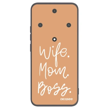 Picasee husă neagră din silicon pentru Honor Magic5 Lite 5G - Boss Mama