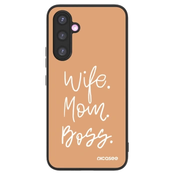 Picasee ULTIMATE CASE pentru Samsung Galaxy A54 5G A546B - Boss Mama