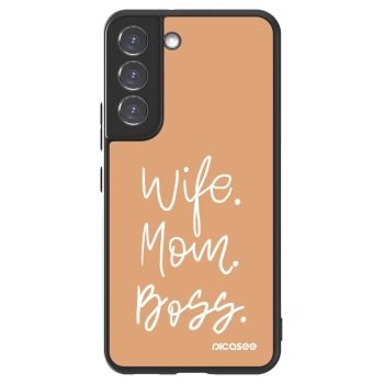 Picasee ULTIMATE CASE PowerShare pentru Samsung Galaxy S22 5G - Boss Mama