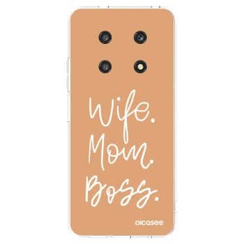 Picasee husă transparentă din silicon pentru Honor Magic4 Lite 5G - Boss Mama