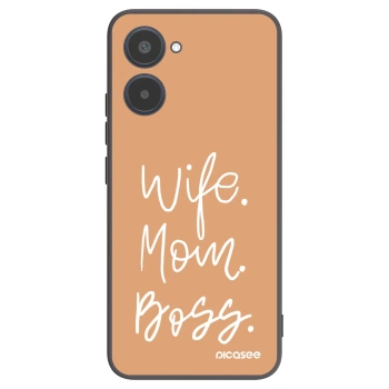 Picasee husă neagră din silicon pentru Realme 10 4G - Boss Mama