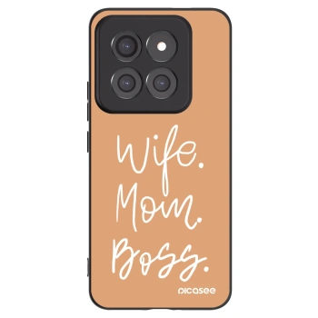 Picasee husă neagră din silicon pentru Xiaomi 14 Pro - Boss Mama