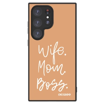 Picasee ULTIMATE CASE PowerShare pentru Samsung Galaxy S24 Ultra S928B 5G - Boss Mama